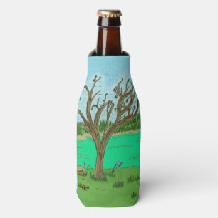 Porta-garrafa Creek com Frasco de Árvore