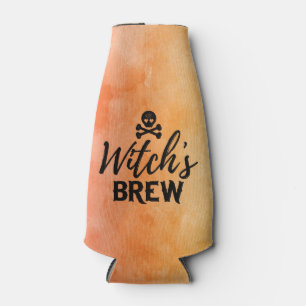 Porta-garrafa Crossbones o Dia das Bruxas do crânio do veneno d