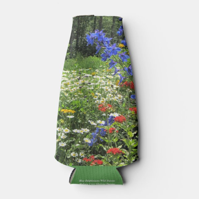 Porta-garrafa Delfinium Azul (Frente)