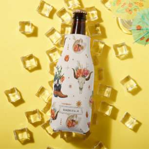 Porta-garrafa Deserto Ocidental Cactus Cowboy Hat Personalizado