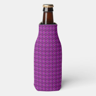 Porta-garrafa Design de diamante roxo