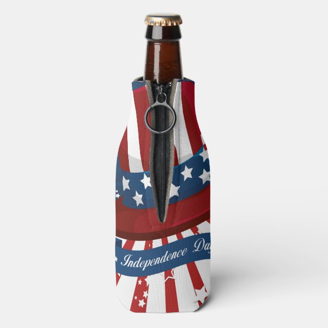 Porta-garrafa Dia da Independência (traseira da garrafa)