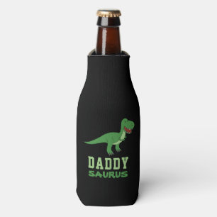 Porta-garrafa Dia de os pais de Pai Dino Daddysaurus Dinosaur T-