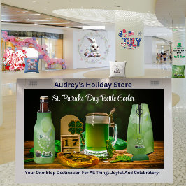 Porta-garrafa Dia de São Patrício