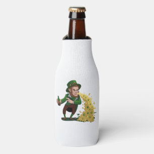 Porta-garrafa Duende Irlandês Jogando Biscoitos da Sorte Engraça