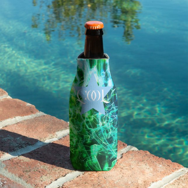 Porta-garrafa Electric Light Lines Gradient Abstract. Seltzer Ca (Piscina in situ)