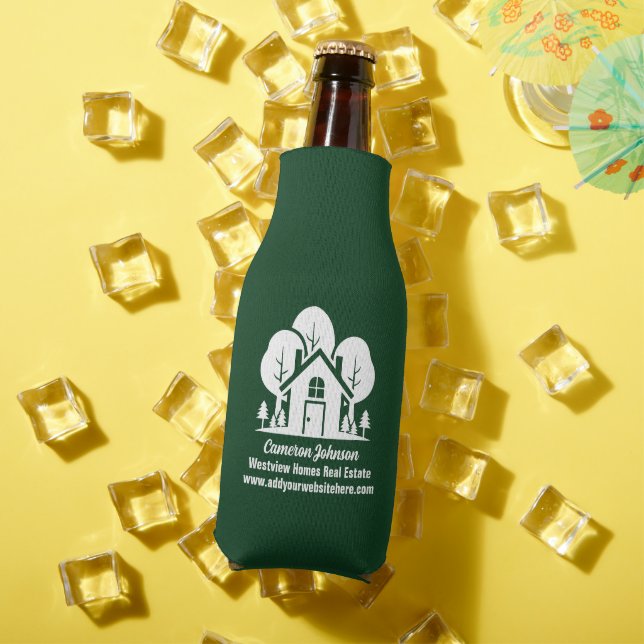 Porta-garrafa Empresa imobiliária da Floresta Verde Personalizad (Verão in situ)