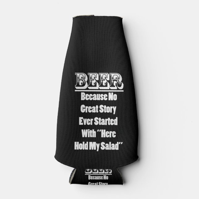 Porta-garrafa Engraçado (Frente)