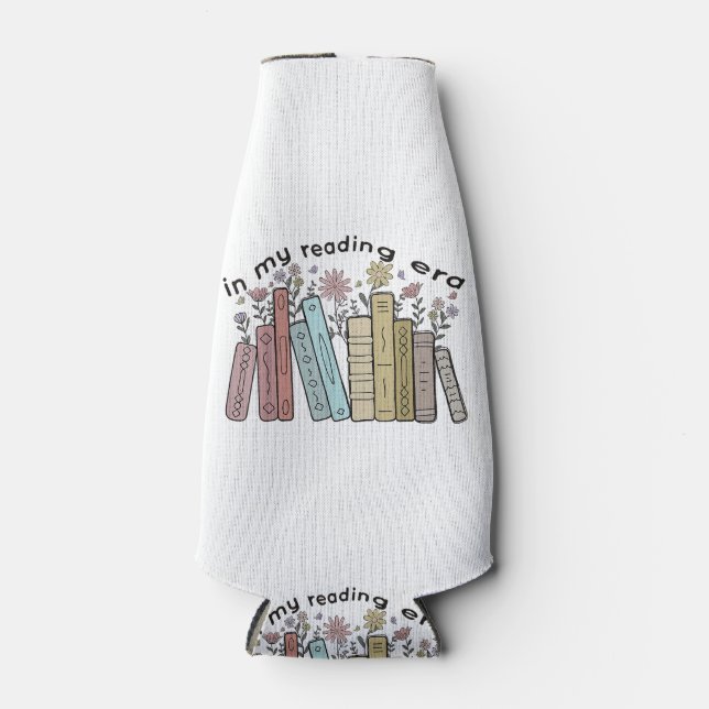 Porta-garrafa Engraçado Citação Do Leitor De Livros Em Minha Era (Frente)