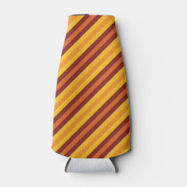 PORTA-GARRAFA ESCADAS DE FAIXAS LARANJAS E AMARELAS