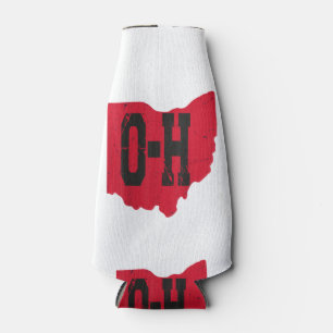 Porta-garrafa Eu Amo O Meu Script Home De Ohio, Ohio Buckeye Sta