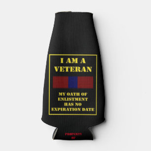 PORTA-GARRAFA EU SOU VETERANO