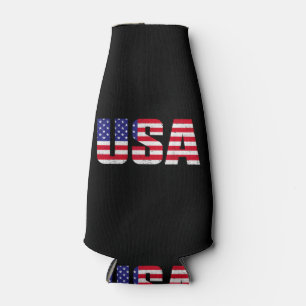 Porta-garrafa EUA Bandeira Patriótica Americana Para Homens Meni