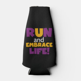 Porta-garrafa Executar Embrace Life Pink