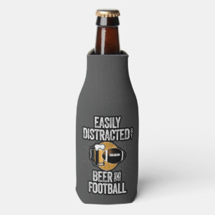 Porta-garrafa Fácil distração de cerveja e futebol