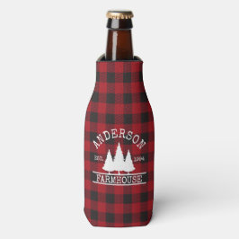 Porta-garrafa Família de fazendeiros Nome Red Buffalo Xadrez