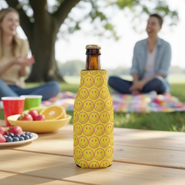 Porta-garrafa Feliz (Criador carregado)