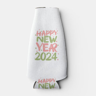 Porta-garrafa Feliz ano novo 2024