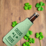 Porta-garrafa Festa de Aniversário Cervejas e Brindes<br><div class="desc">Presentes para festa do dia de São Patrício Cheers e Cervejas</div>