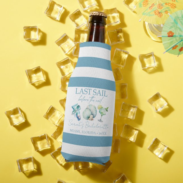 Porta-garrafa Festa de Despedida de Solteira de Cruzeiro Persona (Verão in situ)