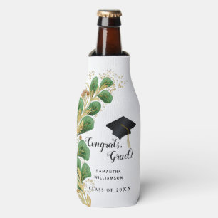 Porta-garrafa Festa de formatura de Formando de Parabéns Florais