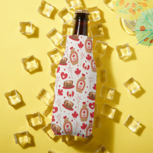 Porta-garrafa Festa do Dia do Canadá