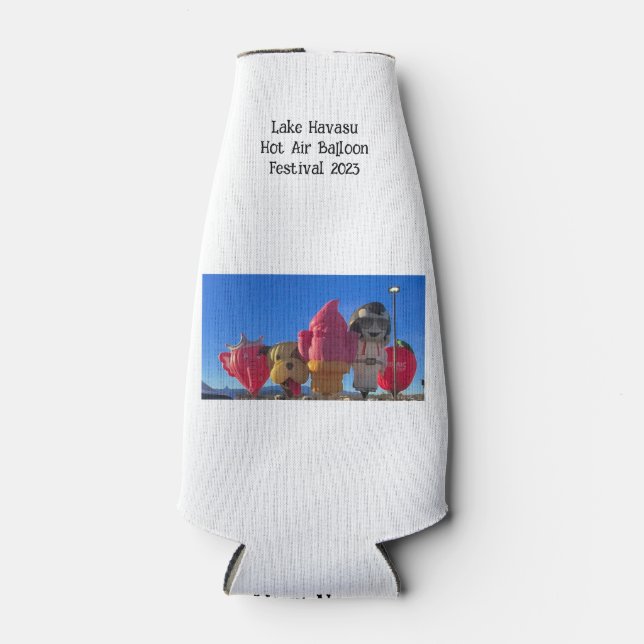 Porta-garrafa Festival do Balão de Ar Quente do Lago Havasu 2023 (Frente)