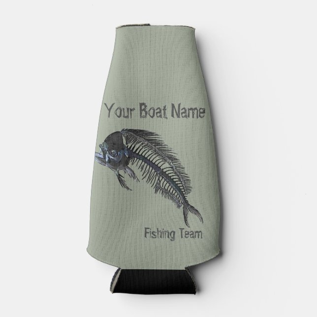 Porta-garrafa Fishbones Mahi (Frente)