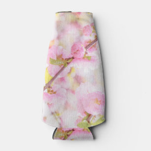 Porta-garrafa Flores de sakura rosa - flor de cereja japonesa