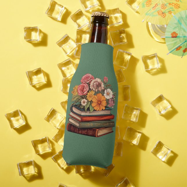 Porta-garrafa Flores Selvagens — Livros Retroativos (Verão in situ)