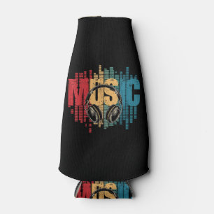 Porta-garrafa Fones de ouvido de Vintage do Electronic Music Lov