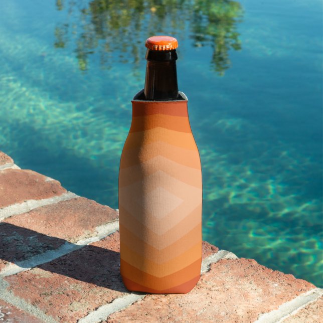 Porta-garrafa Formas De Arte Abstrato Geométrica Laranja (Piscina in situ)