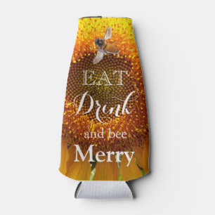 Porta-garrafa Foto de girassol gigante amarelo mamute