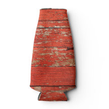 Foto do lado do celeiro vermelho russo no resfriad