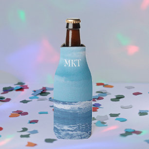 Porta-garrafa Fotografia do céu das nuvens do Oceano Atlântico A