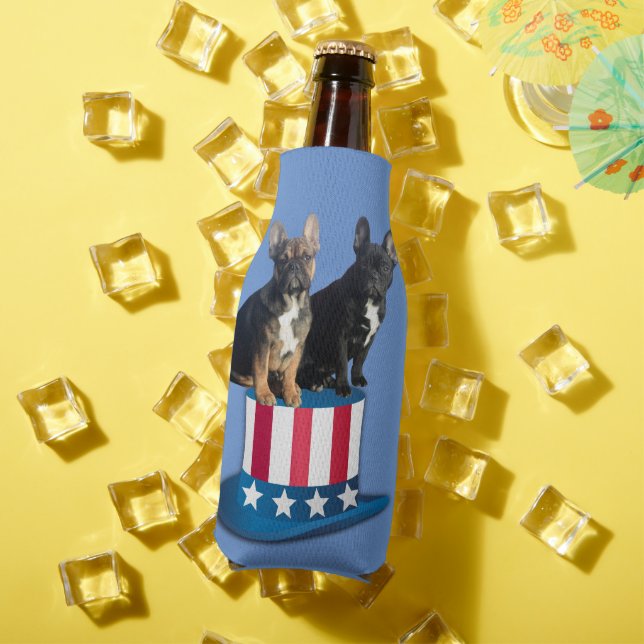 Porta-garrafa Französische Bulldogge Hut French Bulldog  (Verão in situ)