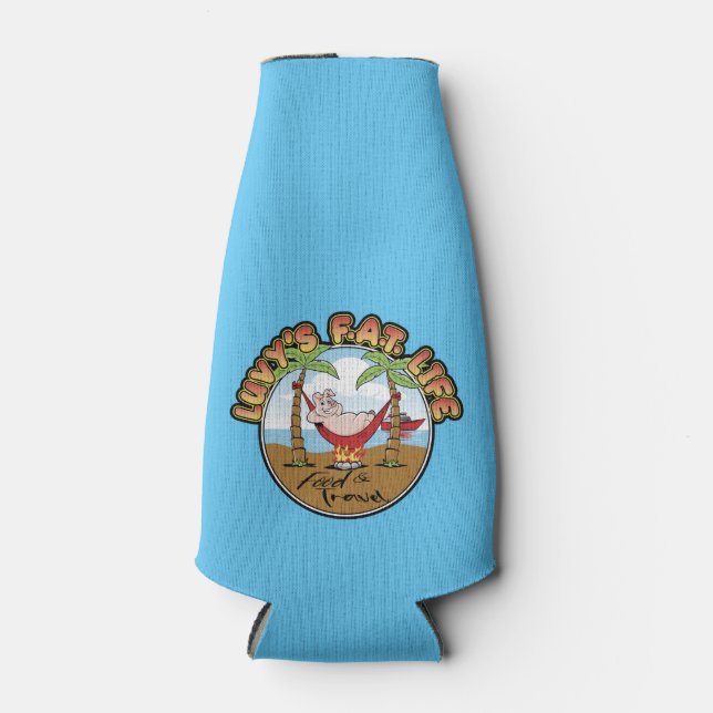 Porta-garrafa Frasco de espuma (Frente)