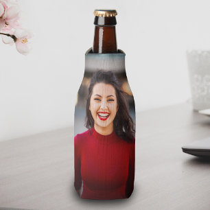 Porta-garrafa Freseira de cerveja fotográfica personalizada do S