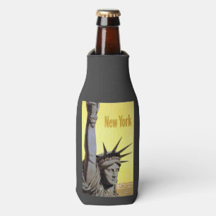 Porta-garrafa Frigorífico da garrafa de Viagens vintage de Nova