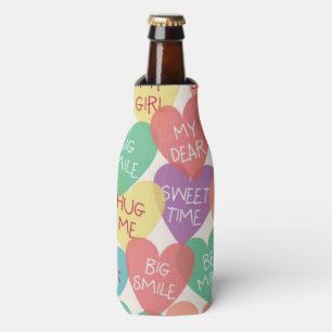 Porta-garrafa Fundo da forma do amor