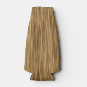 Porta-garrafa Fundo de Madeira Faux Rough em Cor Natural