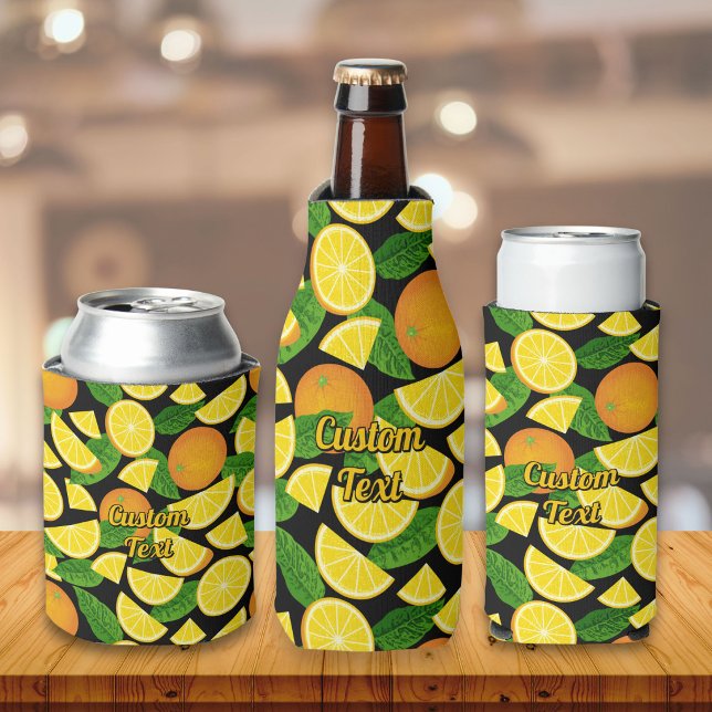 Porta-garrafa Fundo Laranja (Criador carregado)