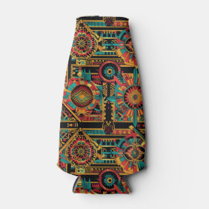 Porta-garrafa Garrafa de espuma "Aztec Dream", ciano-refrigerant