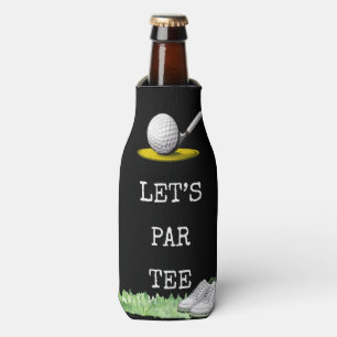 Porta-garrafa Golf Vamos pintar a bola de golfe de tee em tee e