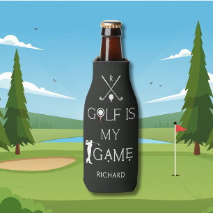 Porta-garrafa *Golfe Moderno Personalizado é o Meu Jogo