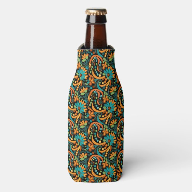 Porta-garrafa Groovy Art Bottle Cooler (Frente da Garrafa)