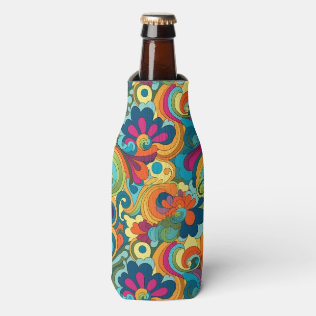 Porta-garrafa Groovy Art Bottle Cooler (Frente da Garrafa)