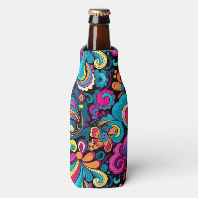 Porta-garrafa Groovy Art Bottle Cooler (Frente da Garrafa)