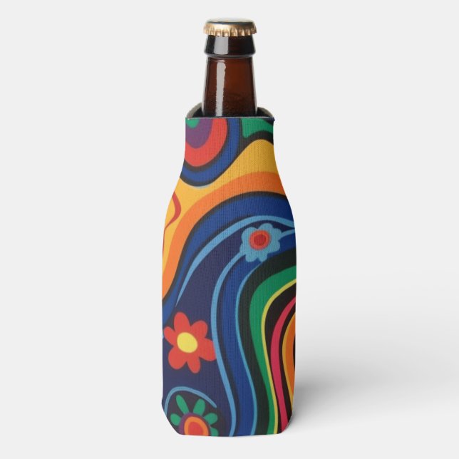Porta-garrafa Hippie Bottle Cooler (Frente da Garrafa)
