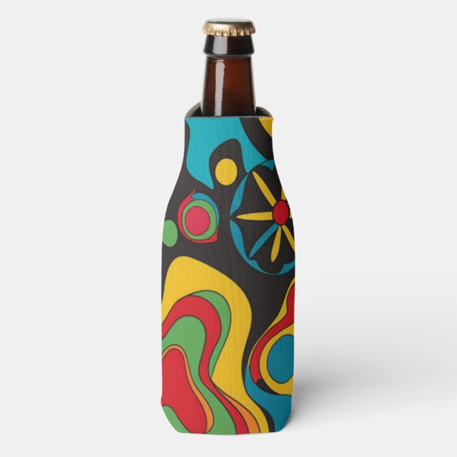 Porta-garrafa Hippie Bottle Cooler (Frente da Garrafa)